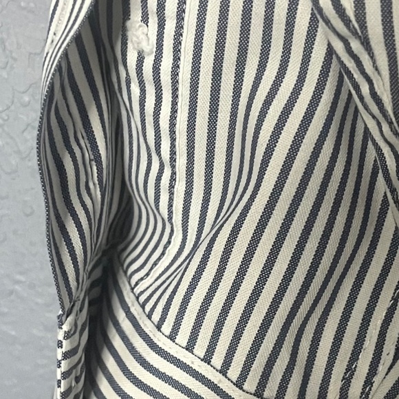 Geoffrey Beene Button Down Dress Shirt Men’s 16/32-33 Pinpoint Oxford L/S Blue - Picture 6 of 7